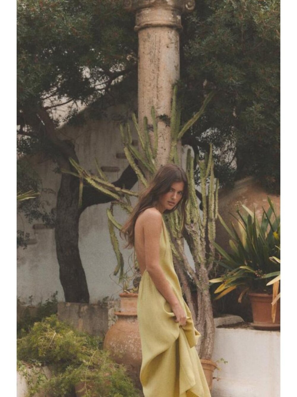 ZARA FLOWY HALTER DRESS - Picture 5 of 10